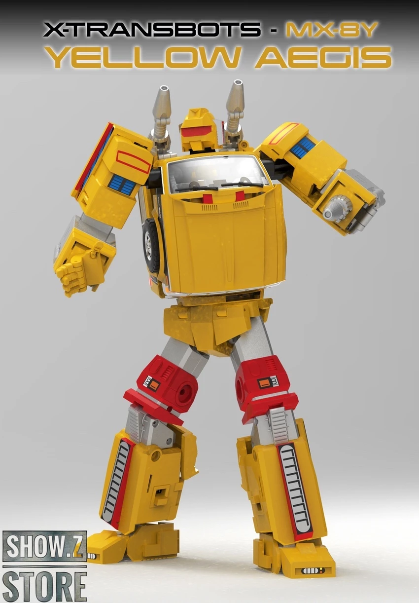 XTransbots MX-8Y Aegis Trailbreaker Yellow Diamond Version 20 XTransbots MX-8Y Aegis Trailbreaker Yellow Diamond Version - Image 20