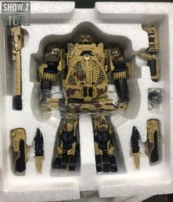 WeiJiang M-02 Robot Force Hound Oversized Black Apple Alloy Desert Version -Figure Forge Outlet Store 04586f2308