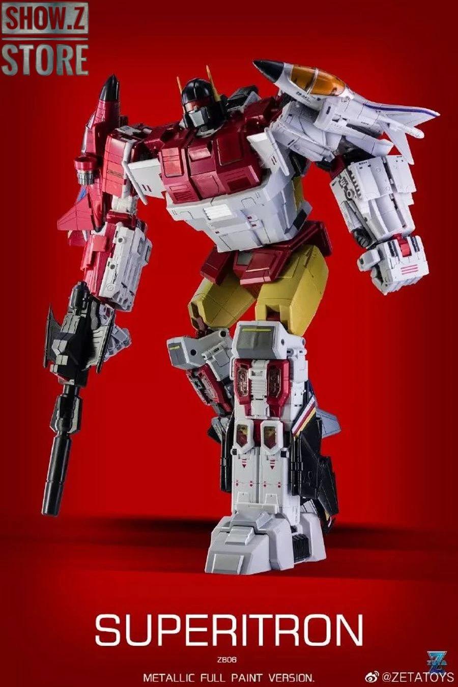 Zeta Toys ZB-06 Superitron Superion Metallic Full Paint Version Set Of 6 9 Zeta Toys ZB-06 Superitron Superion Metallic Full Paint Version Set Of 6 - Image 9