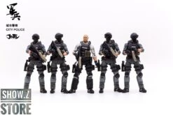 JoyToy Source 1/18 City Police Riot Team Set Of 5 -Figure Forge Outlet Store 06652ac8e7