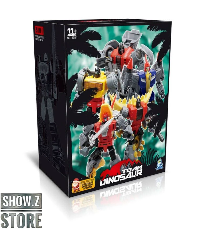 MechFansToys MF-21N(Christmas)/22N/23N/24N/25N Swoop/Slag/Sludge/Snarl/Grimlock Set Of 5 9 MechFansToys MF-21N(Christmas)/22N/23N/24N/25N Swoop/Slag/Sludge/Snarl/Grimlock Set Of 5 - Image 9