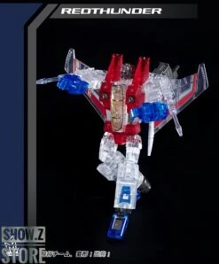 MechFansToys MF-31B RedThunder Starscream Clear Version -Figure Forge Outlet Store 0978156216
