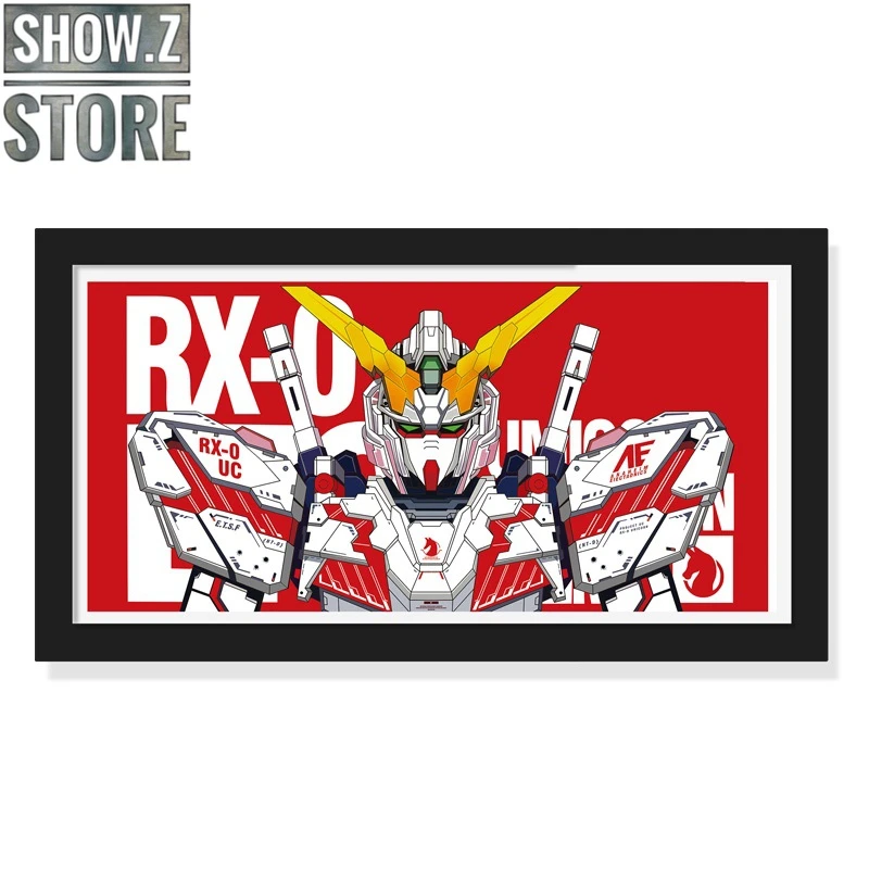 ChenFu Studio RX-0 Unicorn Gundam 3D Wall Art Decoration Picture 2 ChenFu Studio RX-0 Unicorn Gundam 3D Wall Art Decoration Picture - Image 2
