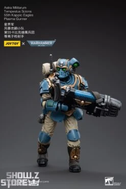 JoyToy Source 1/18 Warhammer 40K Astra Militarum Tempestus Scions Squad 55th Kappic Eagles Plasma Gunner -Figure Forge Outlet Store 0e3542c4c1