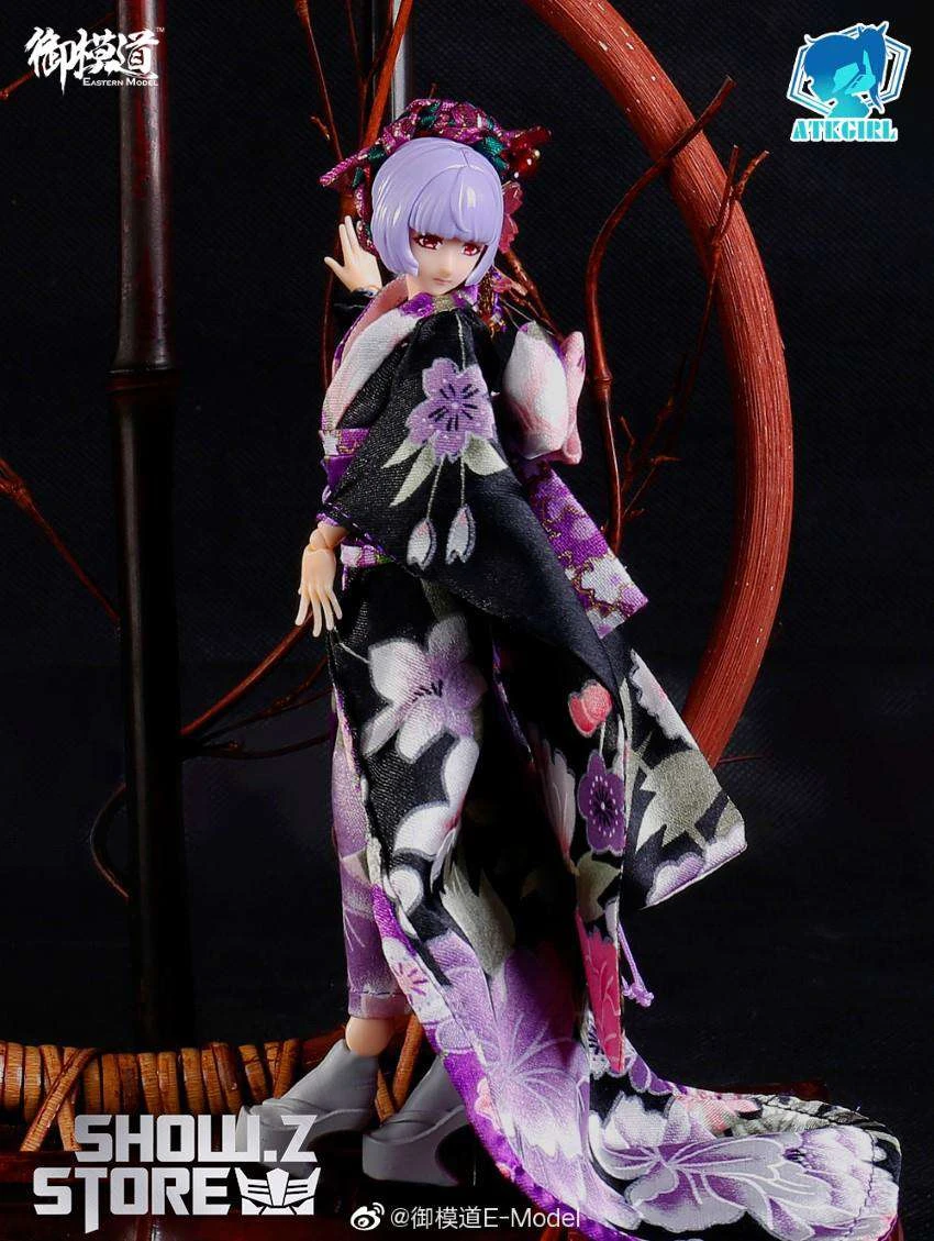 Eastern Model 1/12 ATK Girl Yorya’s Formal Wear Long-sleeved Kimono Set 8 Eastern Model 1/12 ATK Girl Yorya’s Formal Wear Long-sleeved Kimono Set - Image 8