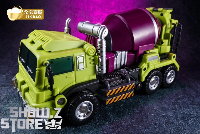 Jinbao DF03 Builder.D Devastator Green Version Set Of 6 Oversized Version 5 Jinbao DF03 Builder.D Devastator Green Version Set Of 6 Oversized Version - Image 5