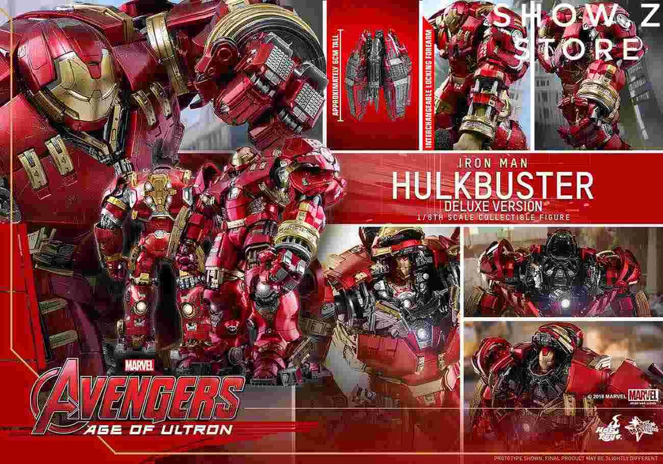 Hot Toys HT 1/6 Iron Man Mark XLIV MK44 MMS510 Hulkbuster Deluxe Version Avengers: Age Of Ultron Collectible Figure 3 Hot Toys HT 1/6 Iron Man Mark XLIV MK44 MMS510 Hulkbuster Deluxe Version Avengers: Age Of Ultron Collectible Figure - Image 3
