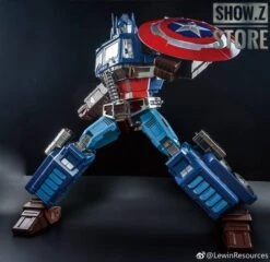 Lewin Resources LW-01A Optimus Prime Captain America Style Oversized 71cm W/ LED -Figure Forge Outlet Store 1a74441291