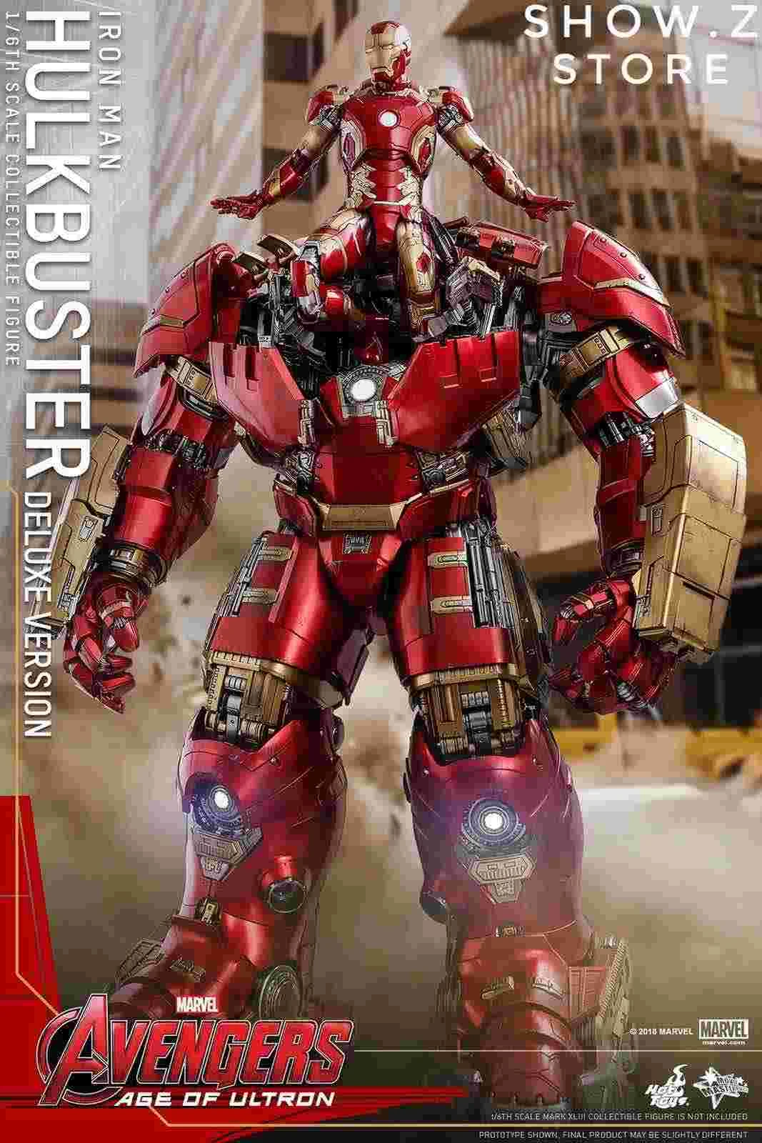 Hot Toys HT 1/6 Iron Man Mark XLIV MK44 MMS510 Hulkbuster Deluxe Version Avengers: Age Of Ultron Collectible Figure 5 Hot Toys HT 1/6 Iron Man Mark XLIV MK44 MMS510 Hulkbuster Deluxe Version Avengers: Age Of Ultron Collectible Figure - Image 5
