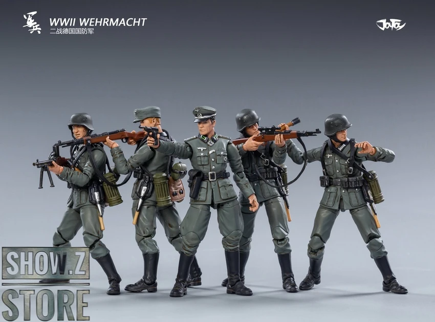JoyToy Source 1/18 WWII German Wehrmacht Unit Set Of 5 3 JoyToy Source 1/18 WWII German Wehrmacht Unit Set Of 5 - Image 3