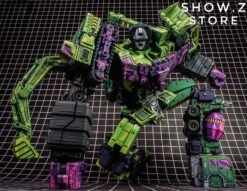 Toyworld TW TW-C07A TWC07A Constructor Devastator Cel Cell Shaded Standard Version Set Of 6 -Figure Forge Outlet Store 24863c294e