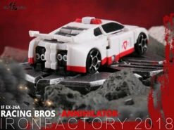 IronFactory EX-26A Racing Bros Annihilator Red Alert -Figure Forge Outlet Store 27b7dd9cce