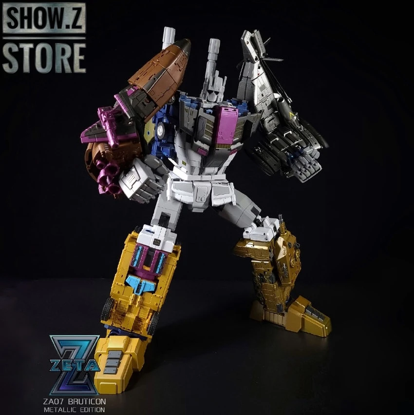 Zeta Toys ZA-07 Bruticon Bruticus Metallic Edition Full Set Of 5 1 Zeta Toys ZA-07 Bruticon Bruticus Metallic Edition Full Set Of 5