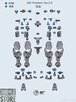 Point Factory Studio Metal Parts For Bandai MG ZGMF-X10A Freedom Gundam Ver. 2.0 10 Point Factory Studio Metal Parts For Bandai MG ZGMF-X10A Freedom Gundam Ver. 2.0 -Figure Forge Outlet Store 2aaf6be52f