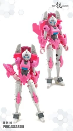 IronFactory IF-EX16 Pink Assassin Arcee 10 IronFactory IF-EX16 Pink Assassin Arcee -Figure Forge Outlet Store 307b77d1d9