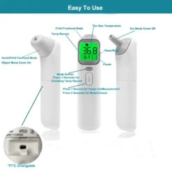 FDA Approved Multi-Purpose Non-Contact Infrared Forehead Thermometer 25 FDA Approved Multi-Purpose Non-Contact Infrared Forehead Thermometer -Figure Forge Outlet Store 3323ec87d1