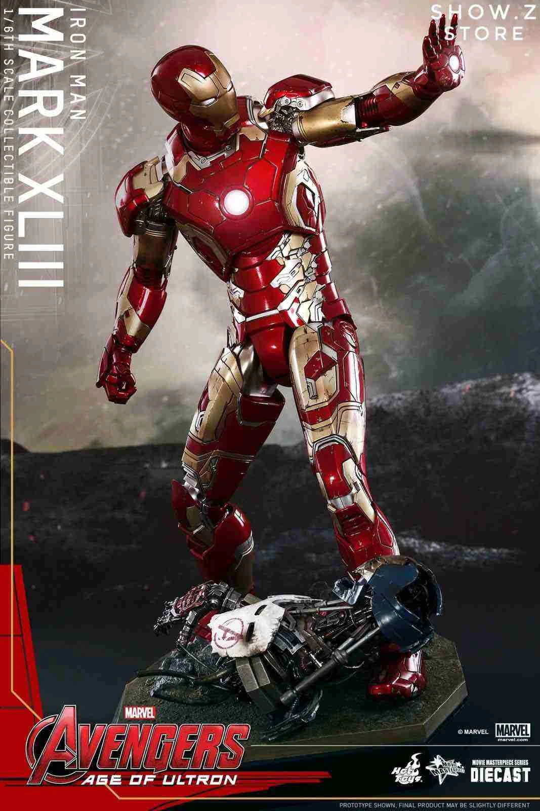 Hot Toys HT 1/6 Iron Man Mark XLIII MK43 MMS278D09 Avengers: Age Of Ultron Collectible Figure 6 Hot Toys HT 1/6 Iron Man Mark XLIII MK43 MMS278D09 Avengers: Age Of Ultron Collectible Figure - Image 6