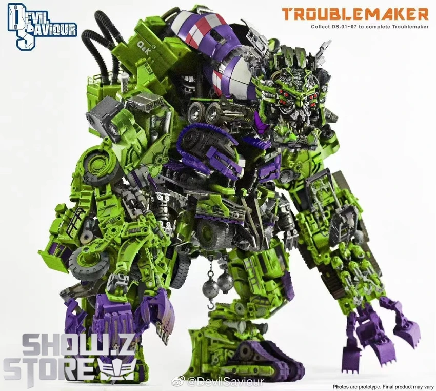 Devil Saviour DS-04G Troublemaker Smash Long Haul G1 Version 5 Devil Saviour DS-04G Troublemaker Smash Long Haul G1 Version - Image 5