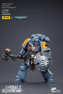 JoyToy Source 1/18 Warhammer 40K Space Wolves Claw Pack Sigyrr Stoneshield -Figure Forge Outlet Store 3d0b5632bf