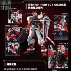 Daban DB 1/60 PG MBF-P02 MBFP02 Gundam Astray Red Frame -Figure Forge Outlet Store 3f310ca9bb