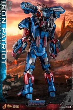 Hot Toys HotToys HT MMS547D34 1/6 Avengers: Endgame Iron Patriot Iron Man Collectible Figure -Figure Forge Outlet Store 40653fd321