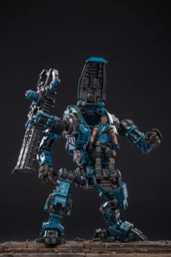 JoyToy Source Acid Rain 1/18 Freeman Machine Armor W/ Pilot Mechas & Soldiers Figure Set Navy Blue Version -Figure Forge Outlet Store 44b7763ee2