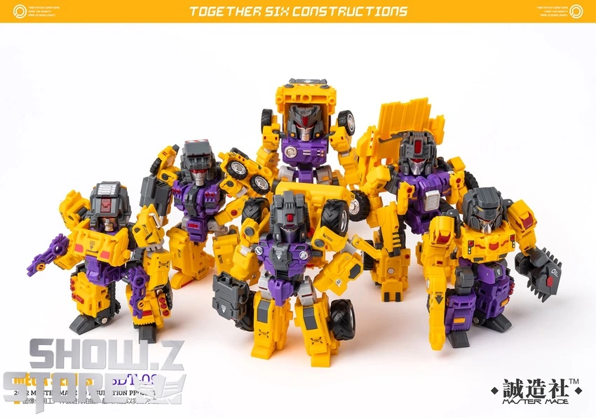 Master Made SDT-09 Demolisher Devastator Limited Yellow Version Full Set Of 6 12 Master Made SDT-09 Demolisher Devastator Limited Yellow Version Full Set Of 6 - Image 12