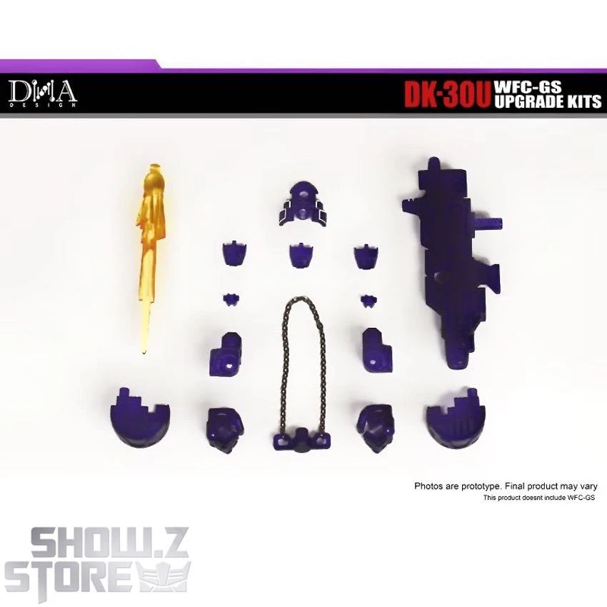 DNA Design DK-30U Upgrade Kit For WFC-GS Unicron Companion Galvatron Version 1 DNA Design DK-30U Upgrade Kit For WFC-GS Unicron Companion Galvatron Version