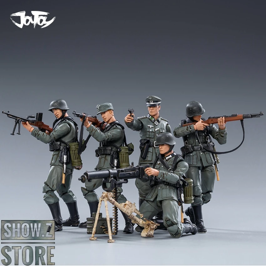 JoyToy Source 1/18 WWII German Wehrmacht Unit Set Of 5 2 JoyToy Source 1/18 WWII German Wehrmacht Unit Set Of 5 - Image 2