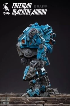 JoyToy Source Acid Rain 1/18 Freeman Machine Armor W/ Pilot Mechas & Soldiers Figure Set Navy Blue Version -Figure Forge Outlet Store 5518448f53