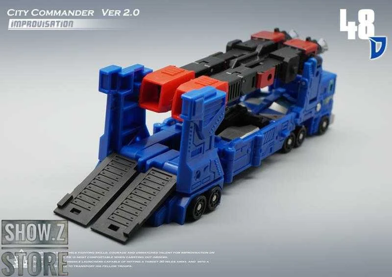 MechFansToys MF48D City Commander Ultra Magnus Version 2.0 Diaclone Color Scheme 9 MechFansToys MF48D City Commander Ultra Magnus Version 2.0 Diaclone Color Scheme - Image 9