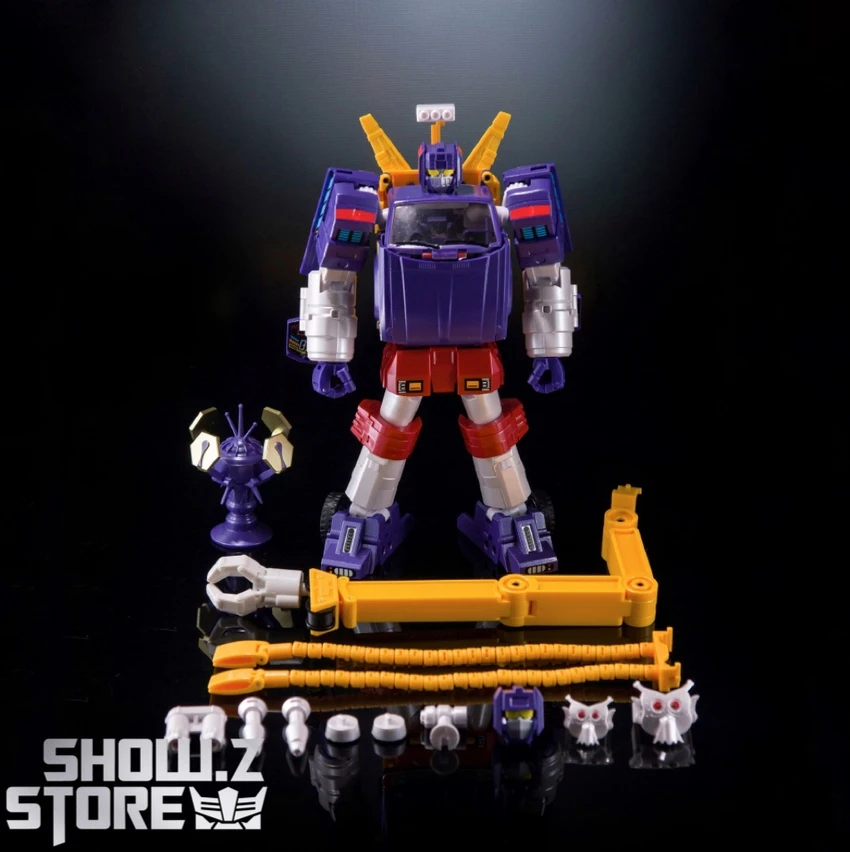 XTransbots MX-9B Paean Hoist Diamond Blue Version 1 XTransbots MX-9B Paean Hoist Diamond Blue Version