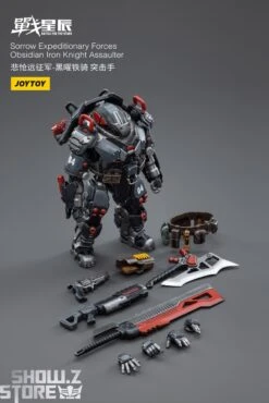 JoyToy Source 1/18 Sorrow Expeditionary Forces Obsidian Iron Knight Assaulter -Figure Forge Outlet Store 57eec374fd