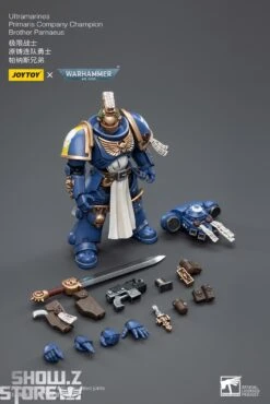 JoyToy Source 1/18 Warhammer 40K Ultramarines Primaris Company Champion Brother Parnaeus 17 JoyToy Source 1/18 Warhammer 40K Ultramarines Primaris Company Champion Brother Parnaeus -Figure Forge Outlet Store 5cb5fc1ee7
