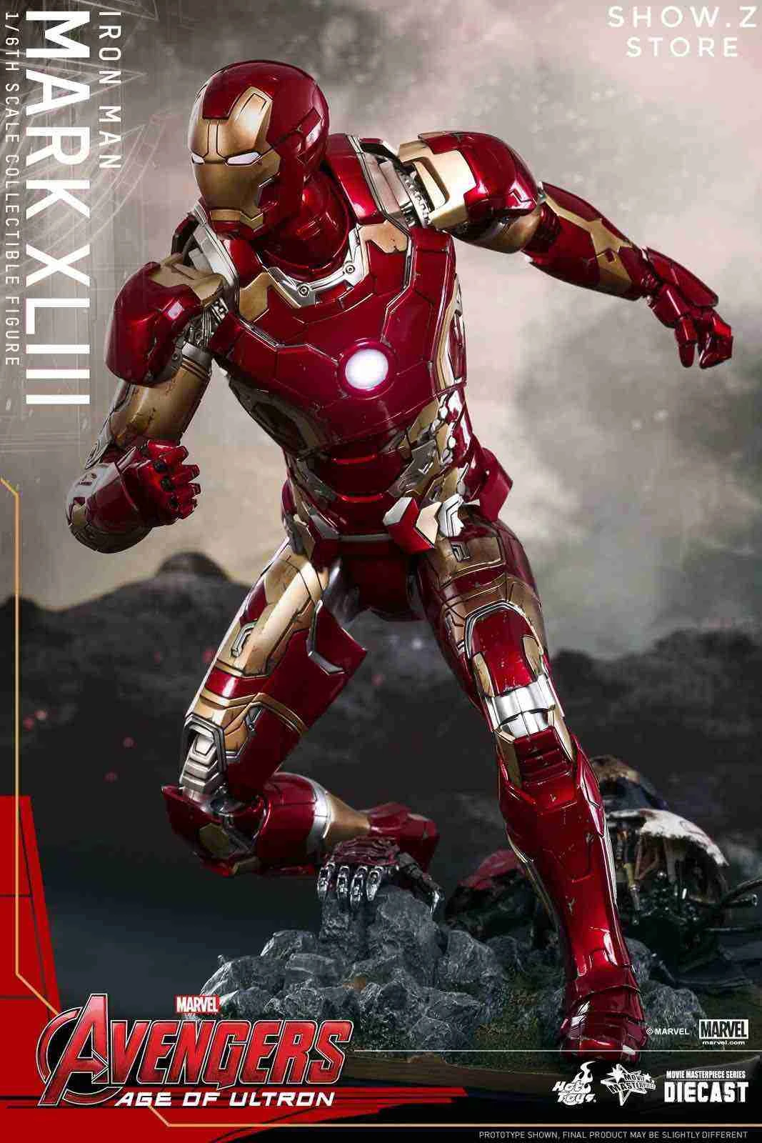 Hot Toys HT 1/6 Iron Man Mark XLIII MK43 MMS278D09 Avengers: Age Of Ultron Collectible Figure 7 Hot Toys HT 1/6 Iron Man Mark XLIII MK43 MMS278D09 Avengers: Age Of Ultron Collectible Figure - Image 7
