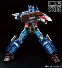 Lewin Resources LW-01A Optimus Prime Captain America Style Oversized 71cm W/ LED -Figure Forge Outlet Store 694e4de210