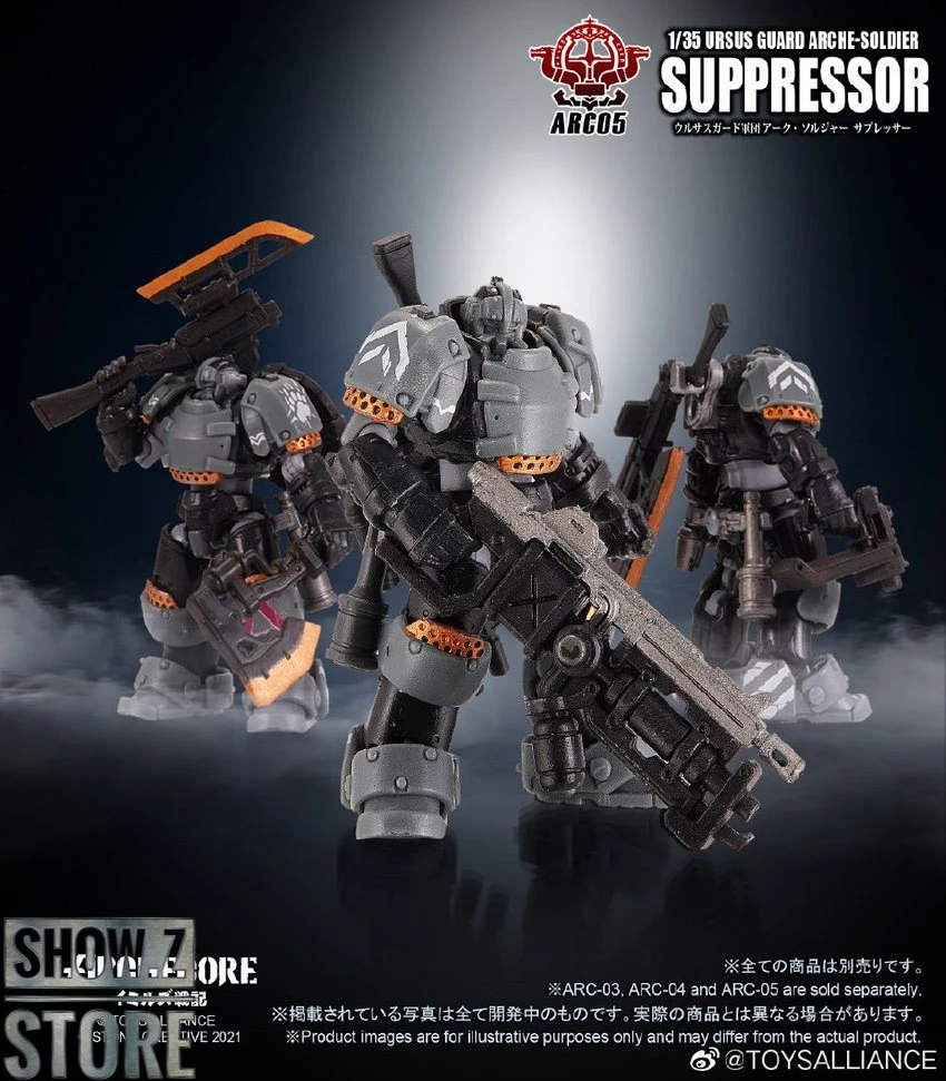 Toys Alliance ARC-05 Ursus Guard Arche-Soldier Suppressor 9 Toys Alliance ARC-05 Ursus Guard Arche-Soldier Suppressor - Image 9