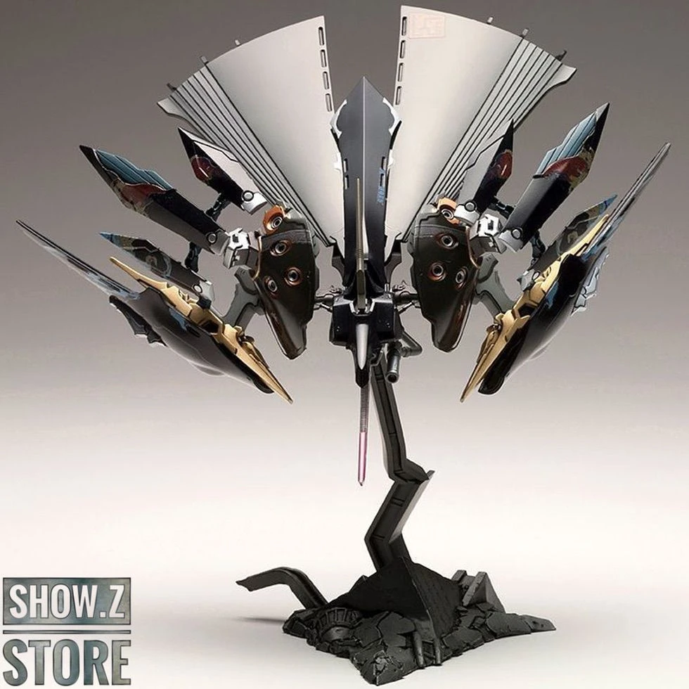 Kotobukiya Ikaruga 1/144 Hitekkai Ginkei Black Version Model Kit 4 Kotobukiya Ikaruga 1/144 Hitekkai Ginkei Black Version Model Kit - Image 4