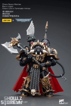 JoyToy Source 1/18 Warhammer 40K Chaos Space Marines Black Legion Chaos Lord In Terminator Armour -Figure Forge Outlet Store 708af21839