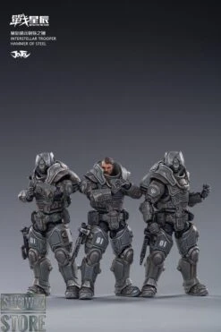 JoyToy Source 1/18 Hammer Of Steel Interstellar Trooper Set Of 3 -Figure Forge Outlet Store 71e5bb9358