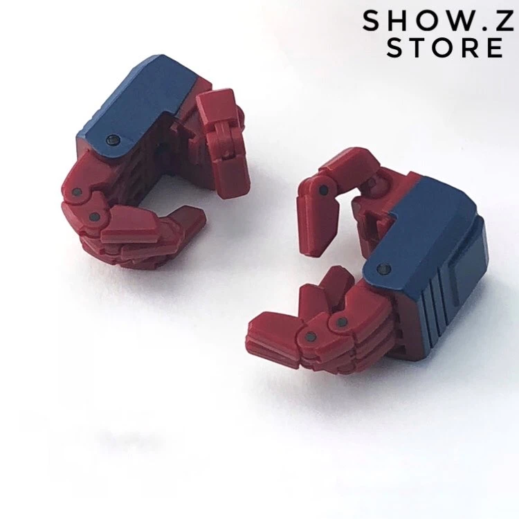 FansHobby MBA-02 MBA02 Red Articulated Hands Upgrade Set For MB-06 Power Baser Optimus Prime 1 FansHobby MBA-02 MBA02 Red Articulated Hands Upgrade Set For MB-06 Power Baser Optimus Prime