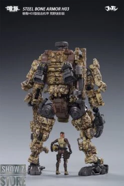 JoyToy Source 1/25 H03 Steel Bone Attack Mecha Desert Color W/ Pilot -Figure Forge Outlet Store 76695559fd