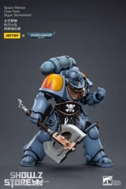 JoyToy Source 1/18 Warhammer 40K Space Wolves Claw Pack Sigyrr Stoneshield -Figure Forge Outlet Store 76da56d0b5