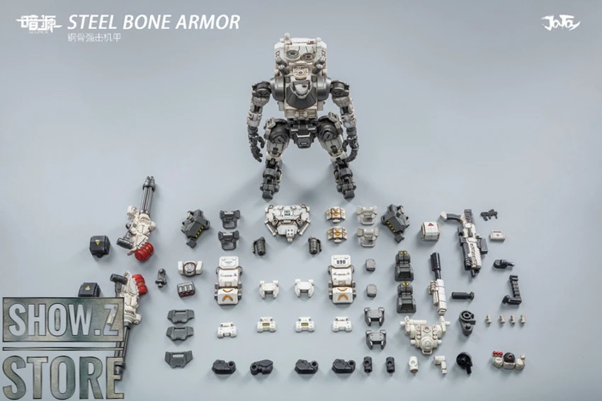 JoyToy Source 1/25 Steel Bone Armor White Color W/ 2nd Pilot 17 JoyToy Source 1/25 Steel Bone Armor White Color W/ 2nd Pilot - Image 17