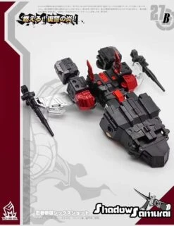 MechFansToys MF-27B Samurai Sixshot Black -Figure Forge Outlet Store 7b08881c93