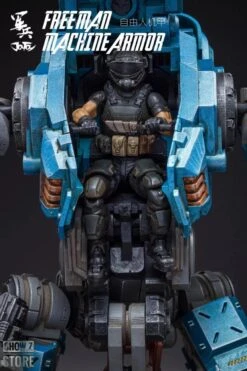 JoyToy Source Acid Rain 1/18 Freeman Machine Armor W/ Pilot Mechas & Soldiers Figure Set Navy Blue Version -Figure Forge Outlet Store 7b90e181e3
