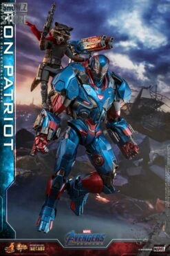Hot Toys HotToys HT MMS547D34 1/6 Avengers: Endgame Iron Patriot Iron Man Collectible Figure -Figure Forge Outlet Store 7cd7b6d876