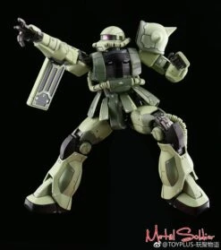 Metal Soldier 1/100 MS01 ZAKUII MS-01 MS-06 ZAKU2 Green Chogokin Metal Build -Figure Forge Outlet Store 7edc33c2a4