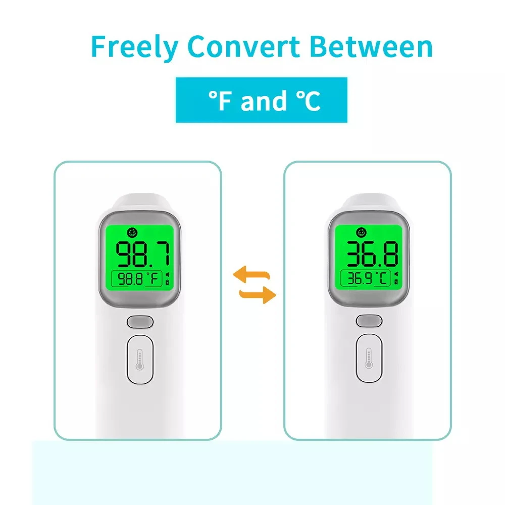 FDA Approved Multi-Purpose Non-Contact Infrared Forehead Thermometer 9 FDA Approved Multi-Purpose Non-Contact Infrared Forehead Thermometer - Image 9