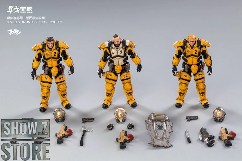JoyToy Source 1/18 The 2nd Legion Interstellar Troopers Set Of 3 16 JoyToy Source 1/18 The 2nd Legion Interstellar Troopers Set Of 3 - Image 16